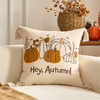 Pumpkin Tufted Velvet Throw Pillow Cover Square 45x45cm Polyester Autumn Cushion Decorations Pillow Covers Garden Decor Outdoor Pillows 