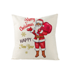 Xmas Balls Holiday Throw Pillows Case Colorful Ornament Pillow Covers for Christmas Seson Square Cushion Cover for Winter Home Couch Festive Decor 45x45 Cm 