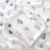 6 Layers Cotton Baby Unisex Super Soft Muslin Bath Towels, 110 X 110 Cm Animal Cozy Blanket Soft Breathable Muslin Baby Swaddles