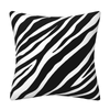 18x18” Decorative Throw Pillow Covers 45x45CM Square Cushion Covers Black And White Zebra Pattern Throw Pillow Case Leopard Print Cushion