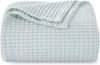New Soft Waffle Weave Blanket Breathable Textured Throw Blanket for Sofa Couch Bed Lightweight All Season Blanket