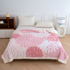New Jacquard Thickened Sherpa Fleece Blanket for All Season Cozy Taffeta Fleece Blanket Soft Polyester Throw for Office Nap Home Travel Couch Bed Twin Size Lamb Fleece Throw Blanket Machine Washable 
