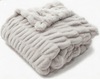 Minky Designs Minky Blanket – Ultra Soft Faux Fur Throw Blanket for Couch, Bed & Home Fluffy, Warm & Luxurious Chic Collection