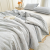Lightweight Summer Cool Feeling Quilted Blanket Double Sided Ice Silk Quilt Printed Air Conditioning Quilt Cover for Couch Bed Office Sofa Super Soft Breathable Cold Feeling Quilt