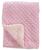 Minky Dot Baby Blanket with Sherpa Backing – Ultra Soft Soothing Dot Blanket for Newborns & Toddlers