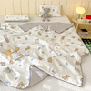 Duvet Cover Set Full Size Cooling Bamboo Blanket for All Season Sofa Thin Blanket for Summer Children 