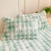 Fluffy Super Soft Pillowcases 50*70CM Bubble Rabbit Fur Cusions for Bedding Couch Sofa Travel Camping Use All Season Home Textiles 