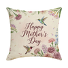 Happy Mother's Day Decorative Throw Pillow Covers Sofa Decoration Mother's Day Pillow Covers 18x18 Inch Cushion Case Mom Gifts