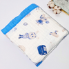 Multilayers Cotton Muslin Baby Receiving Quilt Washable Infant Gauze Quilt for Summer Crib Blanket for Baby And Toddler Muslin Crib Sheet 